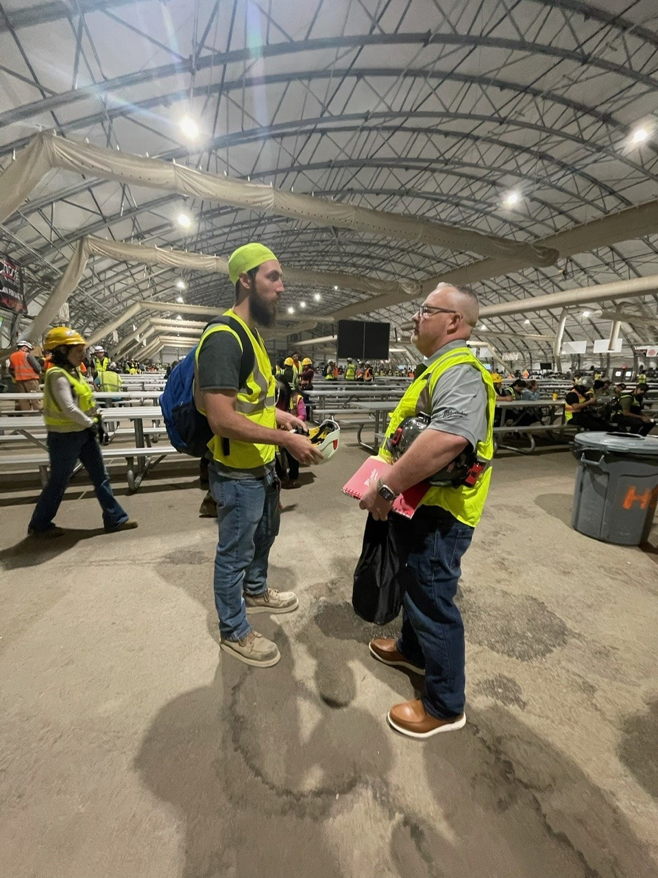 Workers engaged in a session at Chandler Intelligence