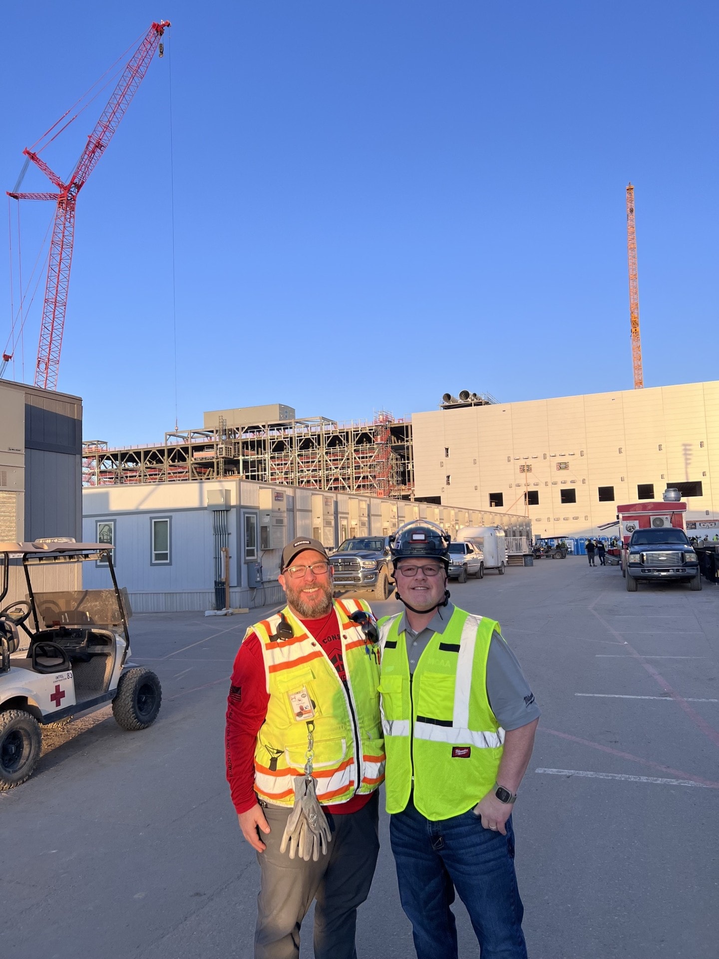Mission Mindset Institute learning experience with construction crew